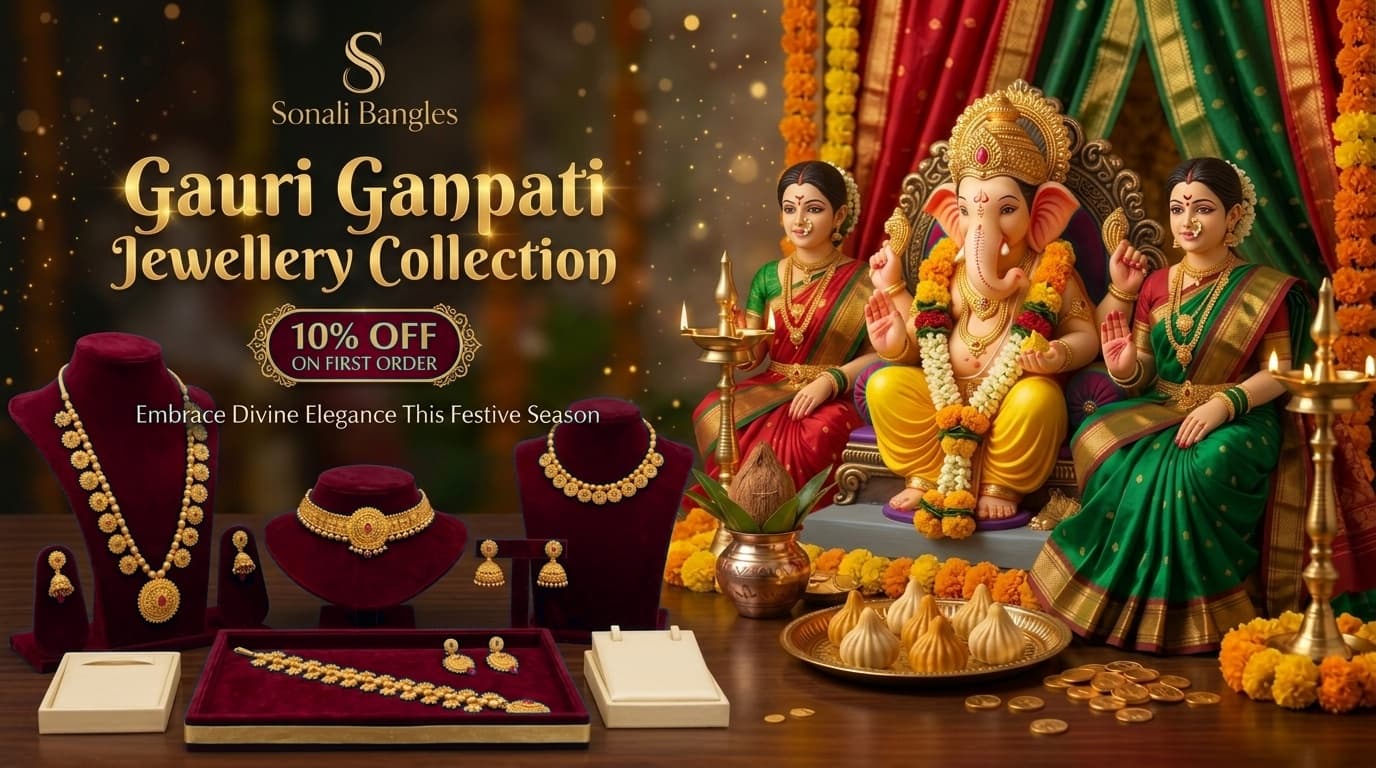 Gauri Ganpati Festive Jewellery Collection by Sonali Bangles