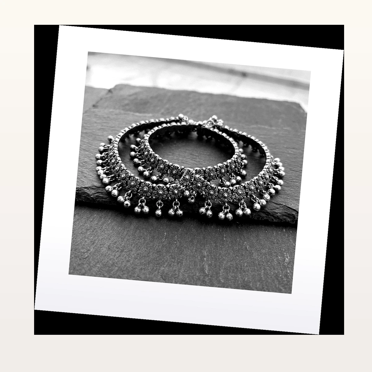 AD Infinity Tennis Bangles - 45° Angle View